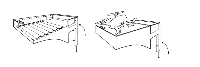 Landing pad patent and futuristic drones for drone deliveries