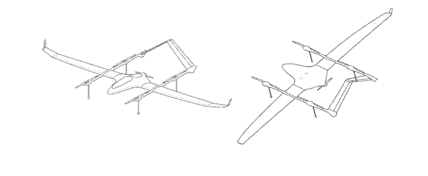 Yuneec patent for multi propellers for futuristic drones