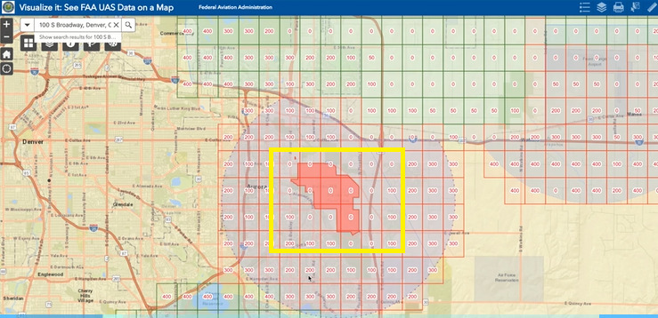 How to Read FAA LAANC Maps and Determine LAANC Approved Areas