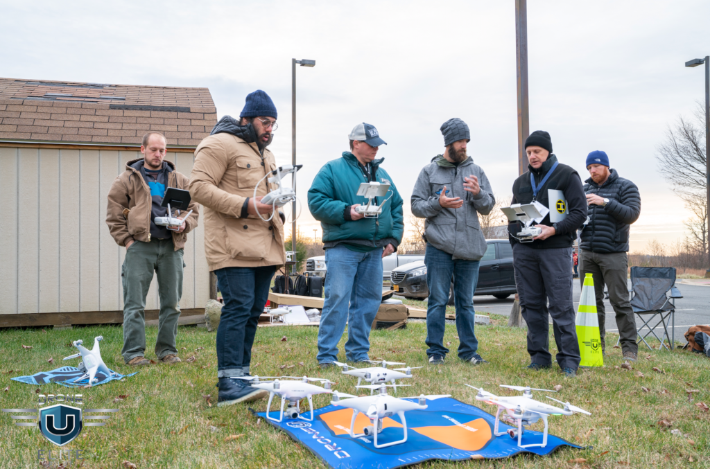 drone pilots mapping at Drone U